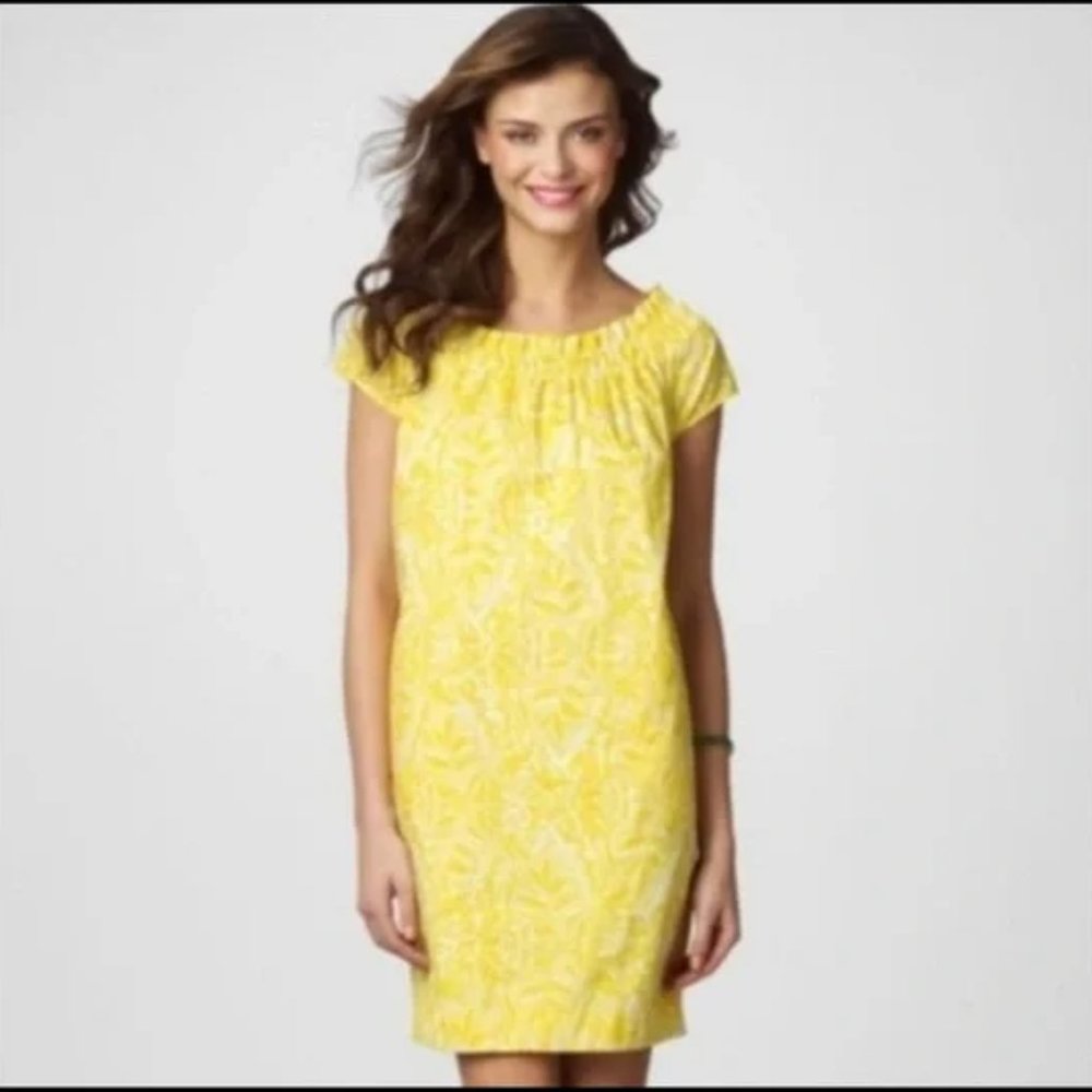 Lilly Pulitzer | Starburst Yellow Sullivan Shift Dress